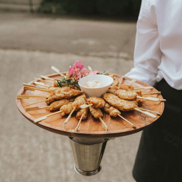 Louisiana Chicken Skewers with Paprika Aioli