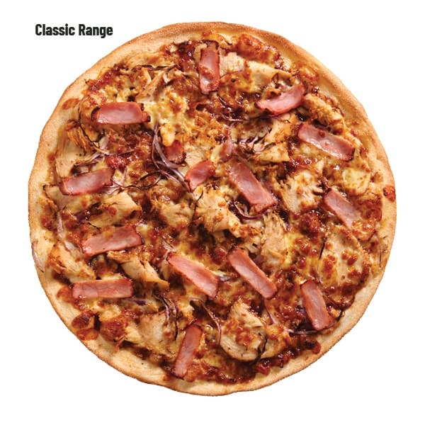 Roast Chicken and Bacon Pizza