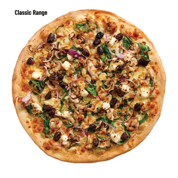 Spinach and Feta Pizza