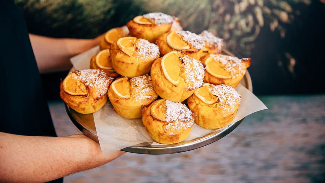 Orange and Almond Cupcake