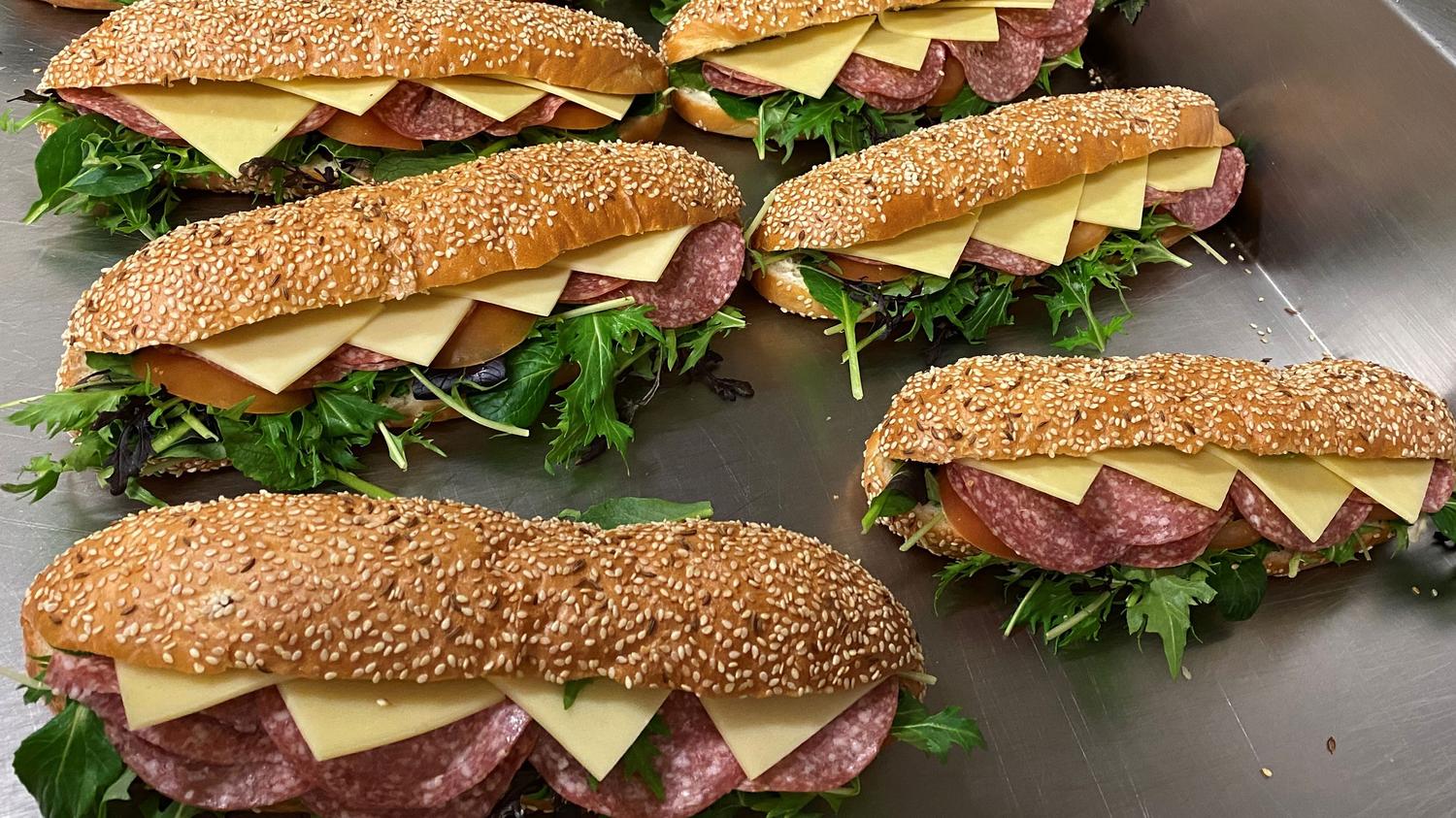 Chorizo Salami Baguette
