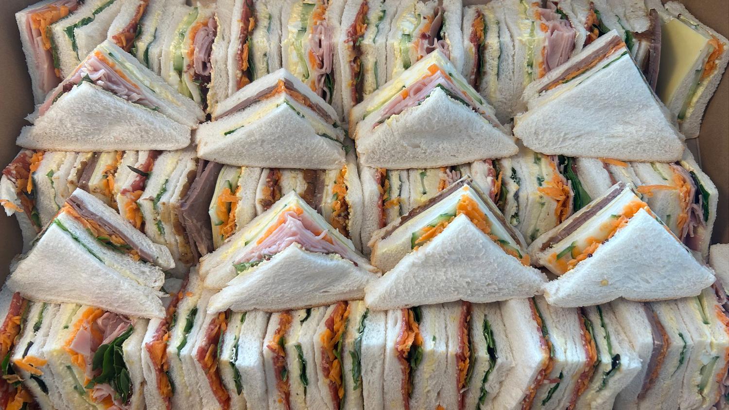 Mixed Fillings Club Sandwich