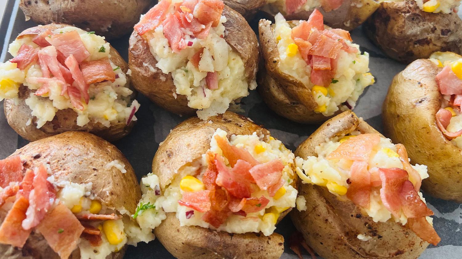 Double Baked Jacket Potato