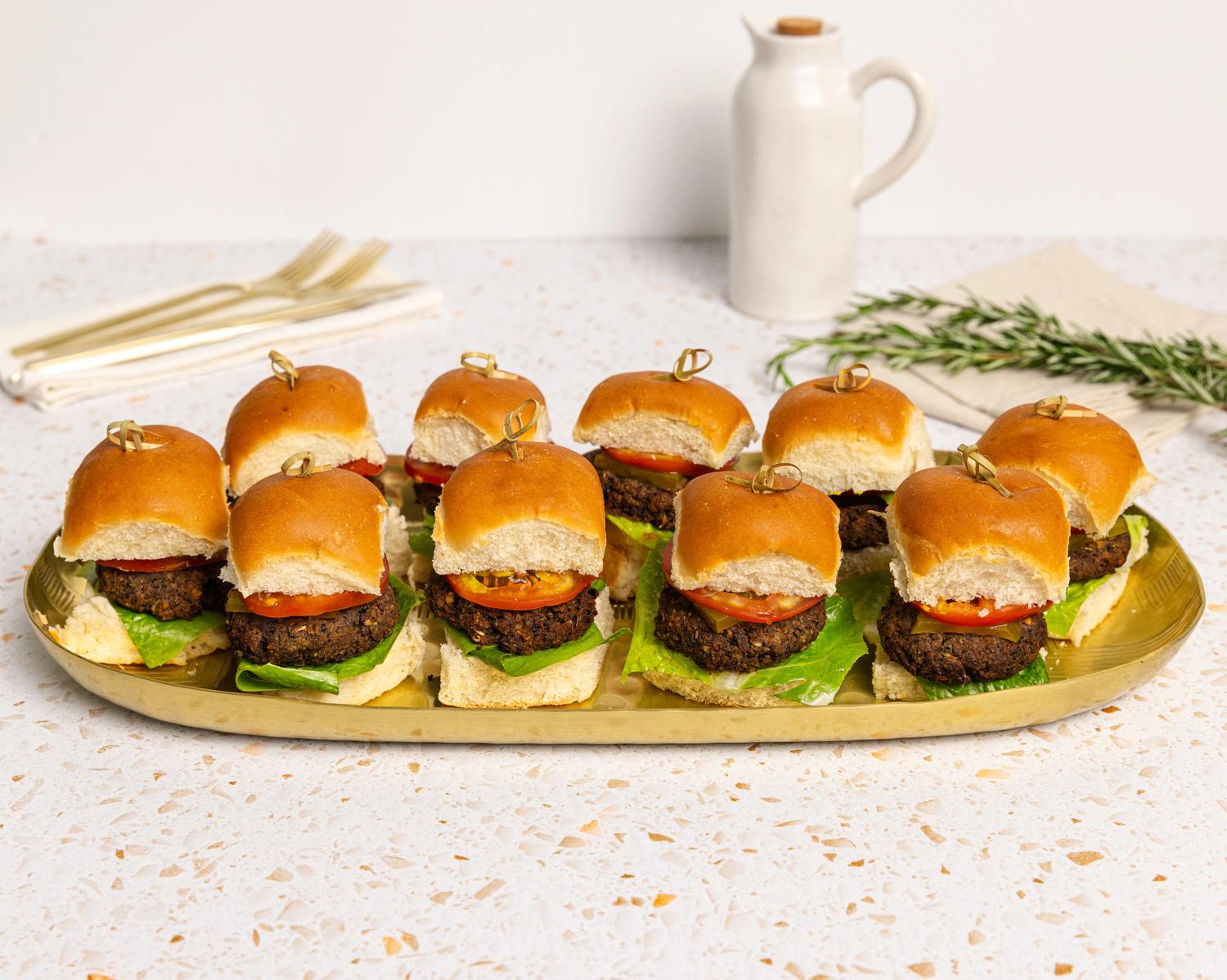 Black Bean Slider Buns