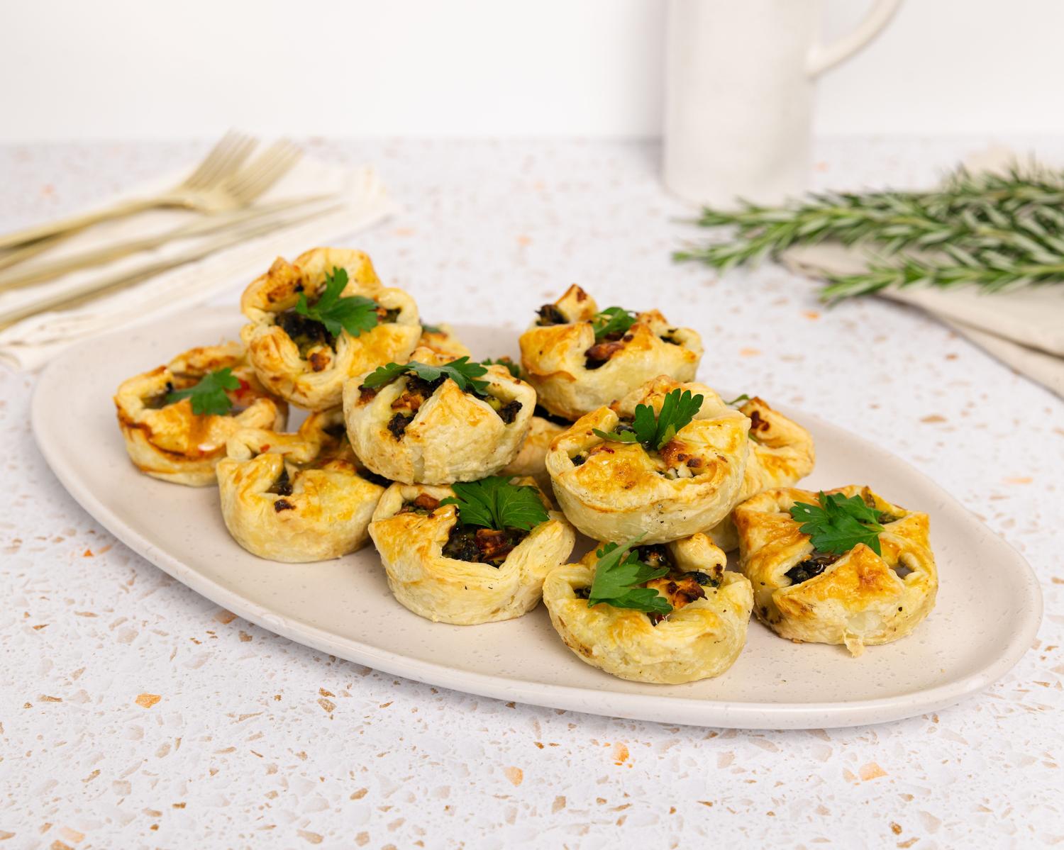 Spinach and Feta Puffs