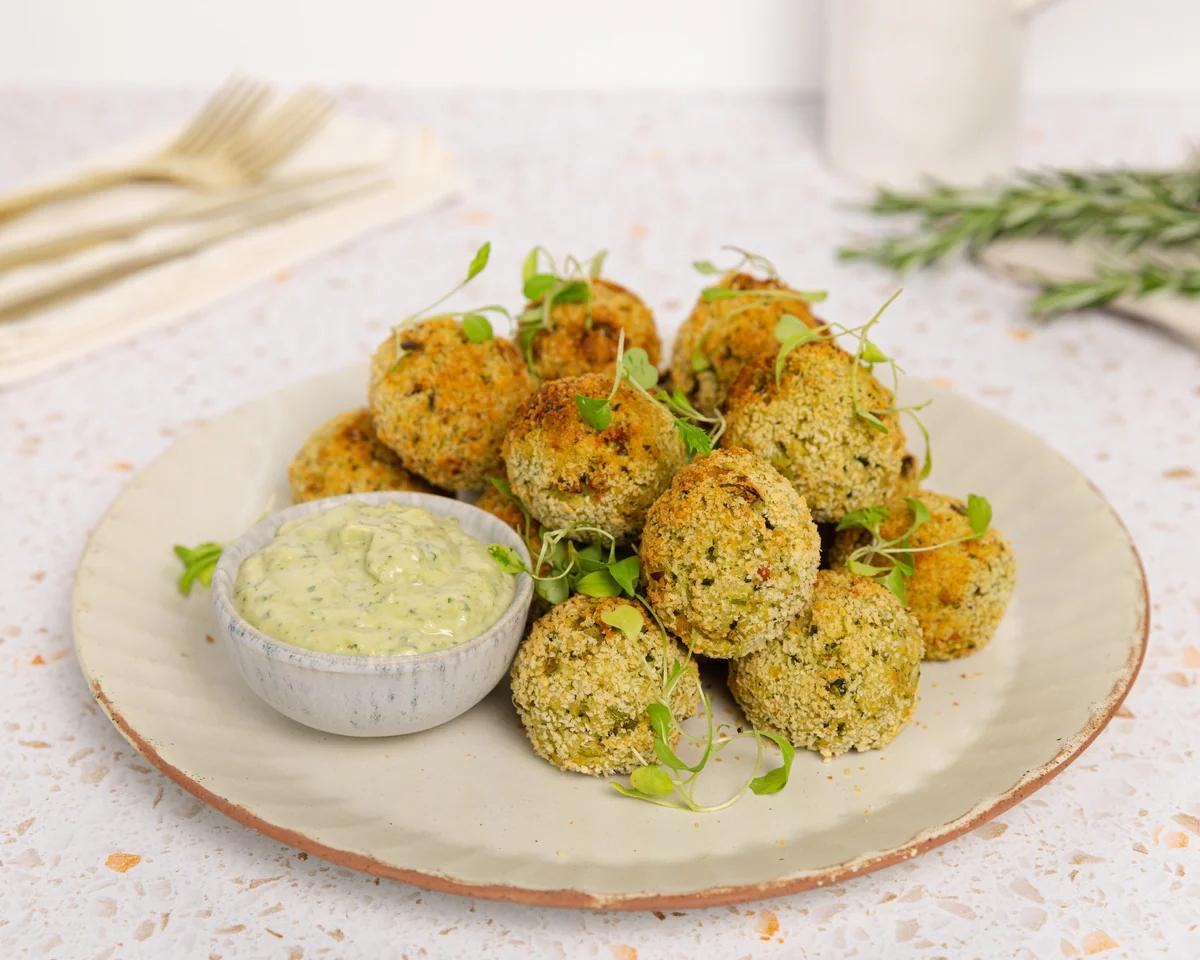 Green Goddess Arancini Balls