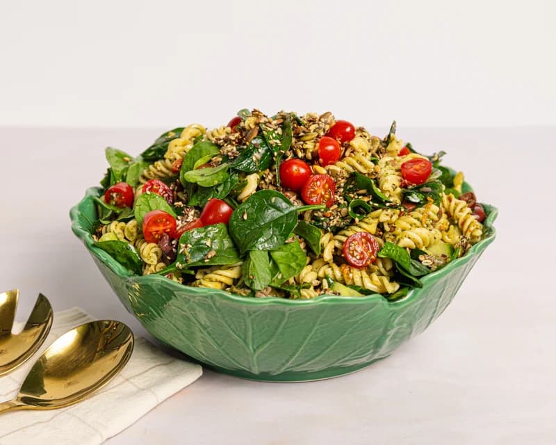 Basil Pesto Pasta Salad