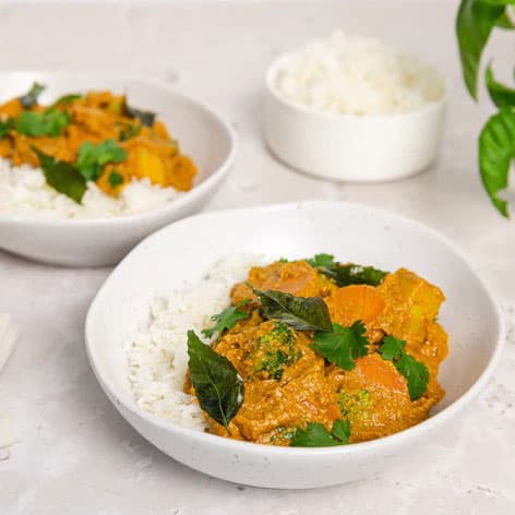 Cashew & Coconut Chickpea Korma