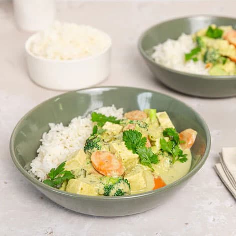 Tofu Thai Green Curry