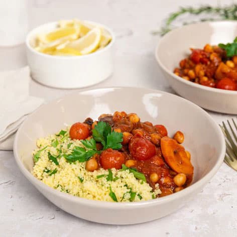 Caramelised Lemon & Chickpea Tagine