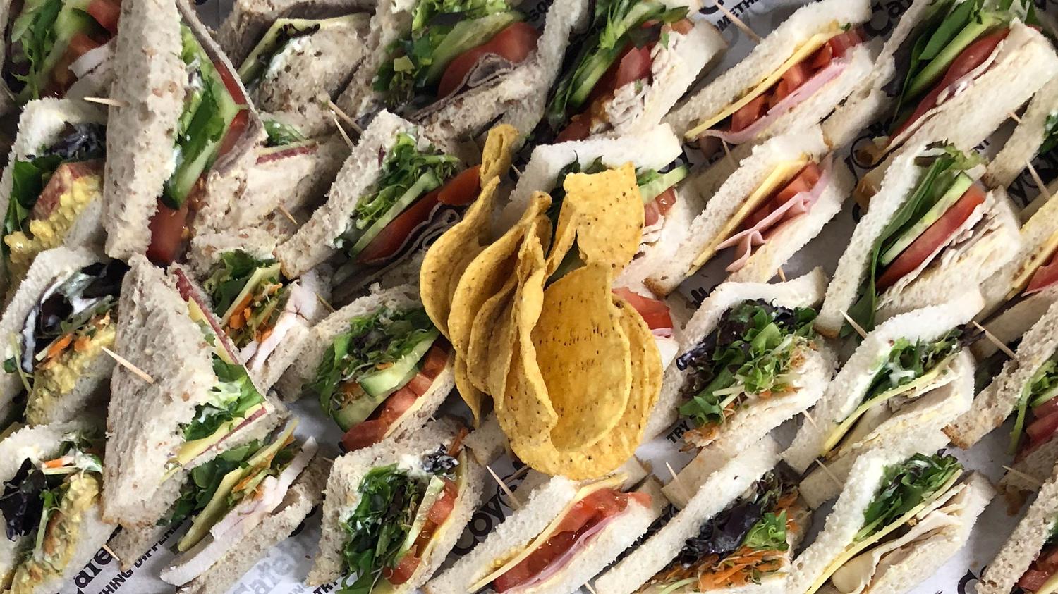Assorted Sandwiches (Shared Platter - 4 Quarters)