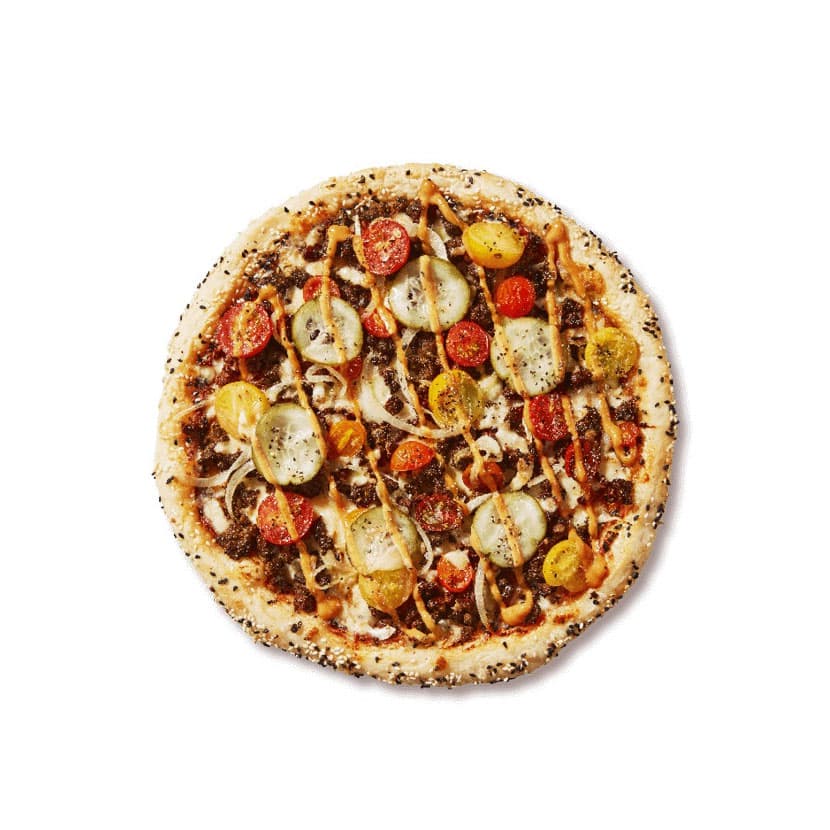 VEGAN (not) Beef Royale Pizza