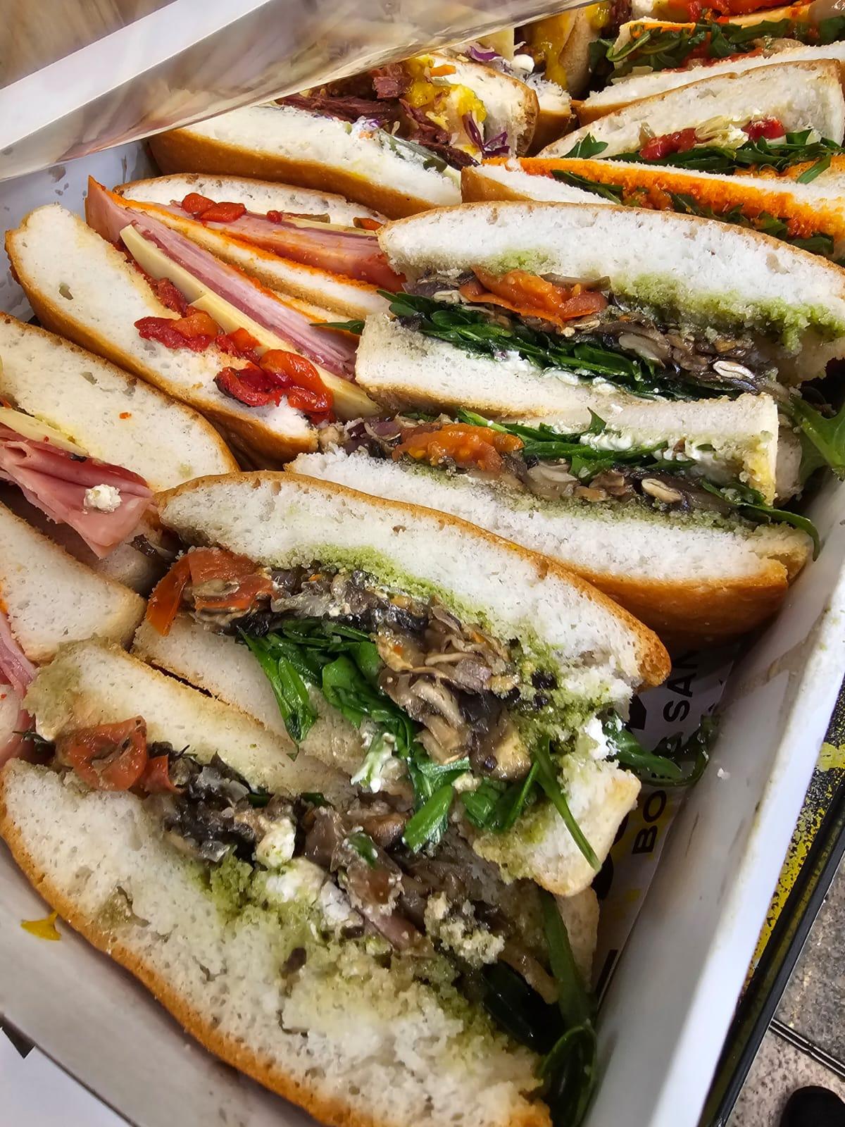 Gluten Free Sandwich Box For 8
