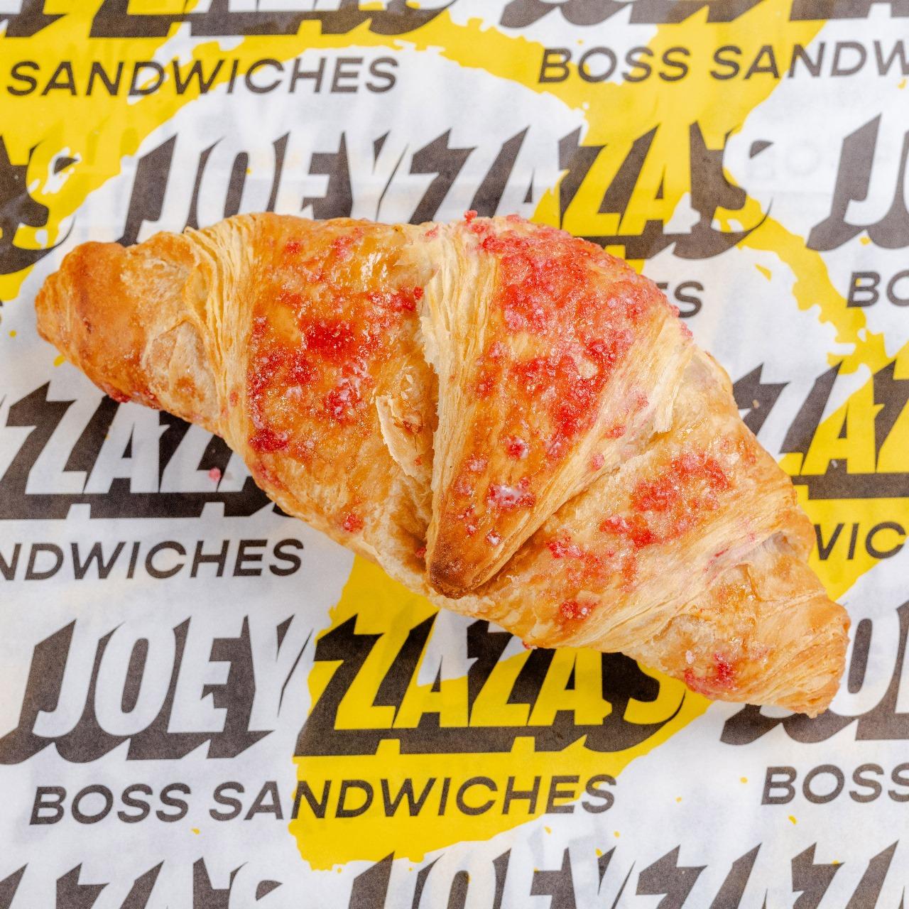 Individual Vegan Raspberry Croissant