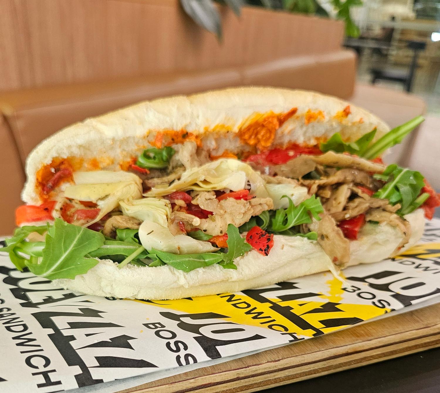 Individual Vegan Sandwich