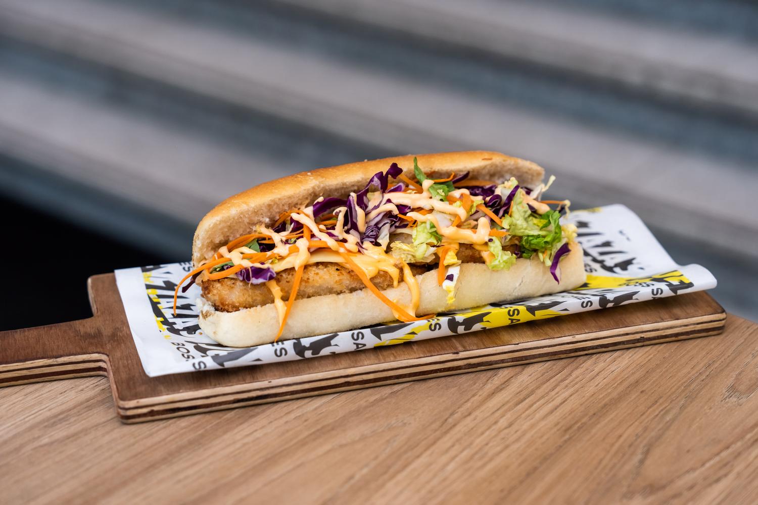 Individual Halal Sandwich
