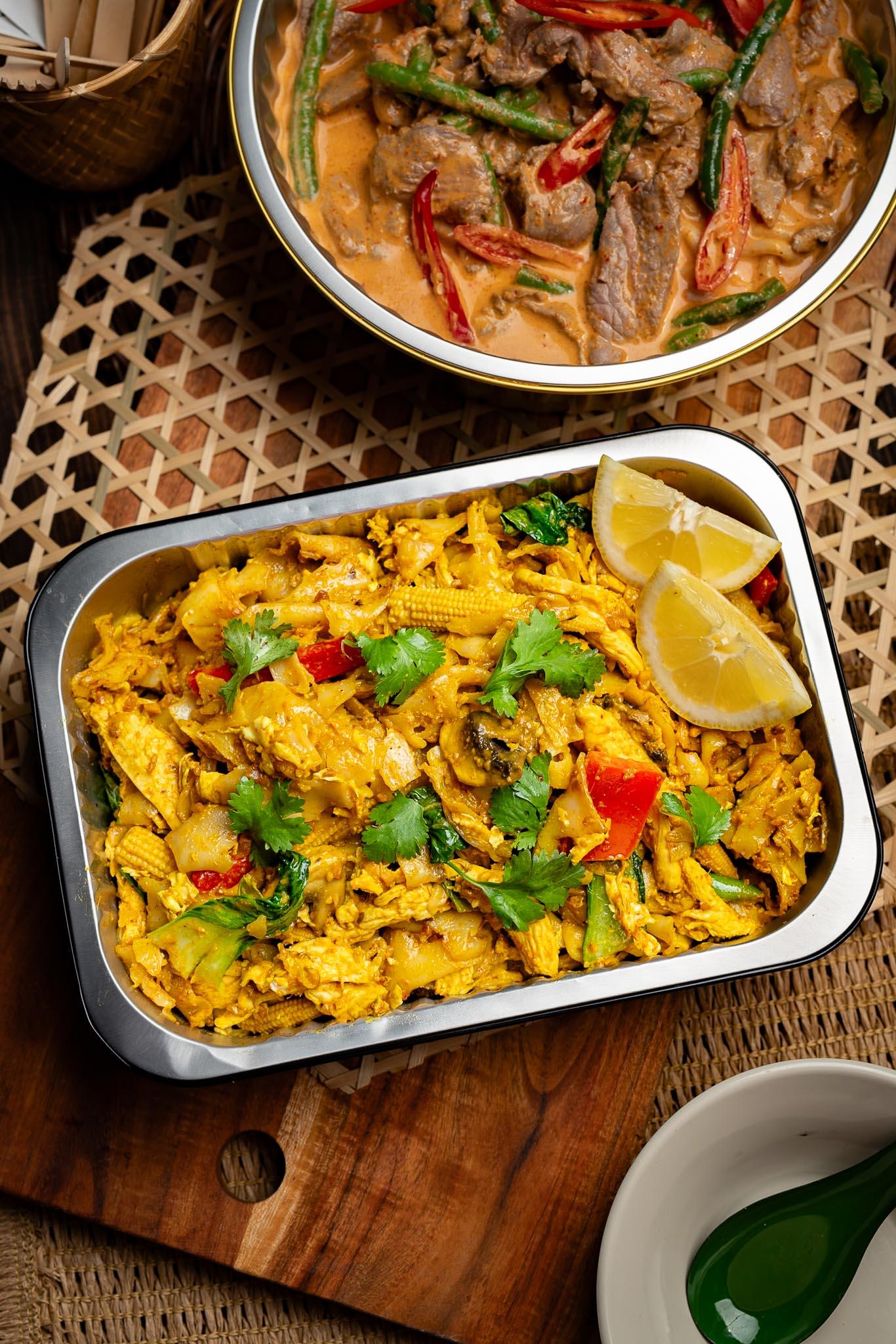 Platter Satay Noodle (Medium)
