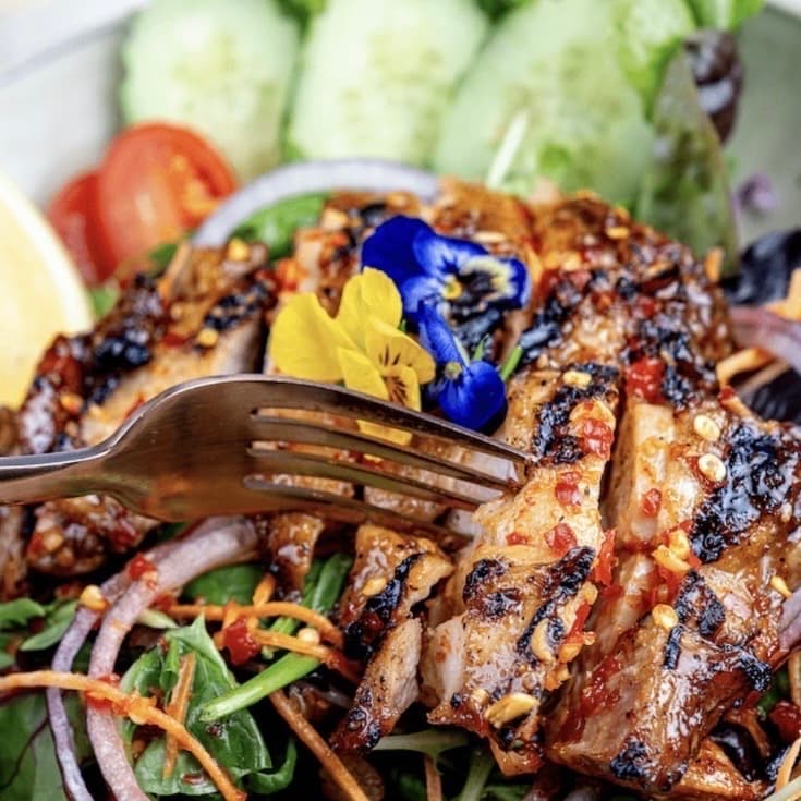Salad with Grilled Chicken