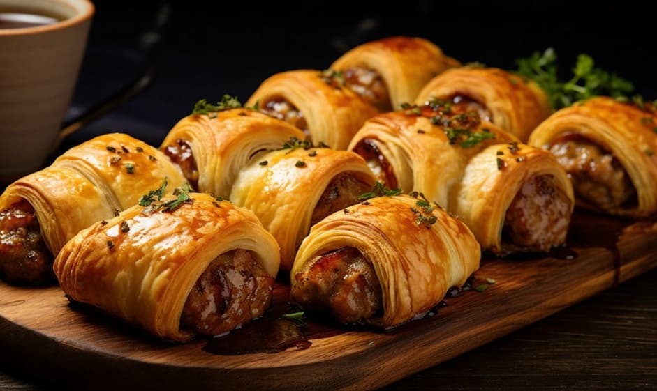 Wagyu Beef Sausage Rolls Box (20 Pieces)