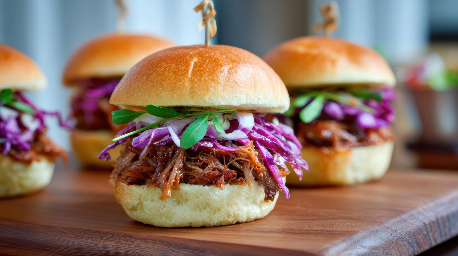 Sliders - Brisket and Kale Slaw Box (20 Pieces)