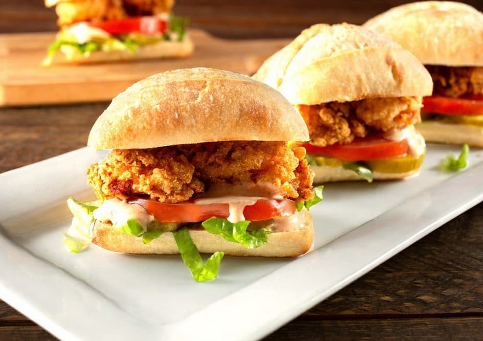 Grilled Chicken Tenderloin Slider Box (20 Pieces)