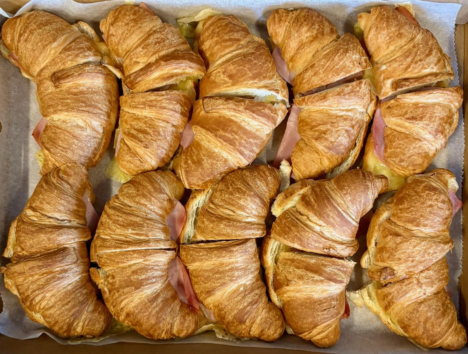Ham and Cheese Croissant (Box of 10)