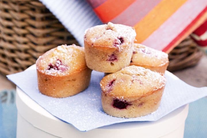 Assorted Blueberry & Raspberry Friand (Box of 5)
