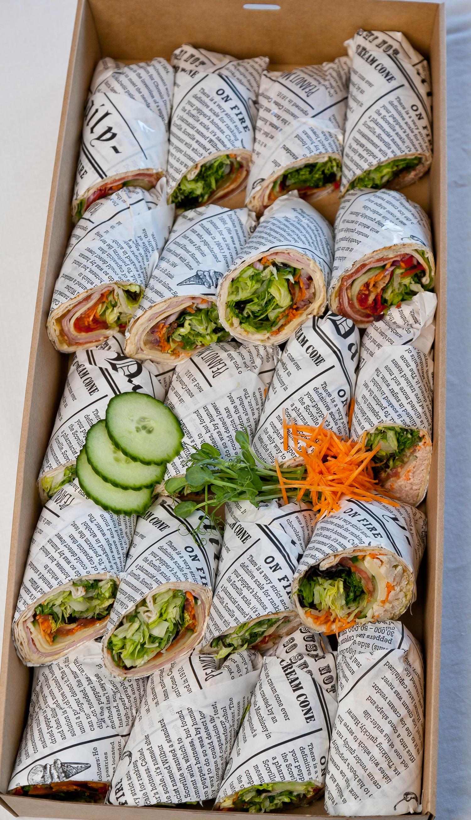 Mixed Fillings Wrap (Box of 10)