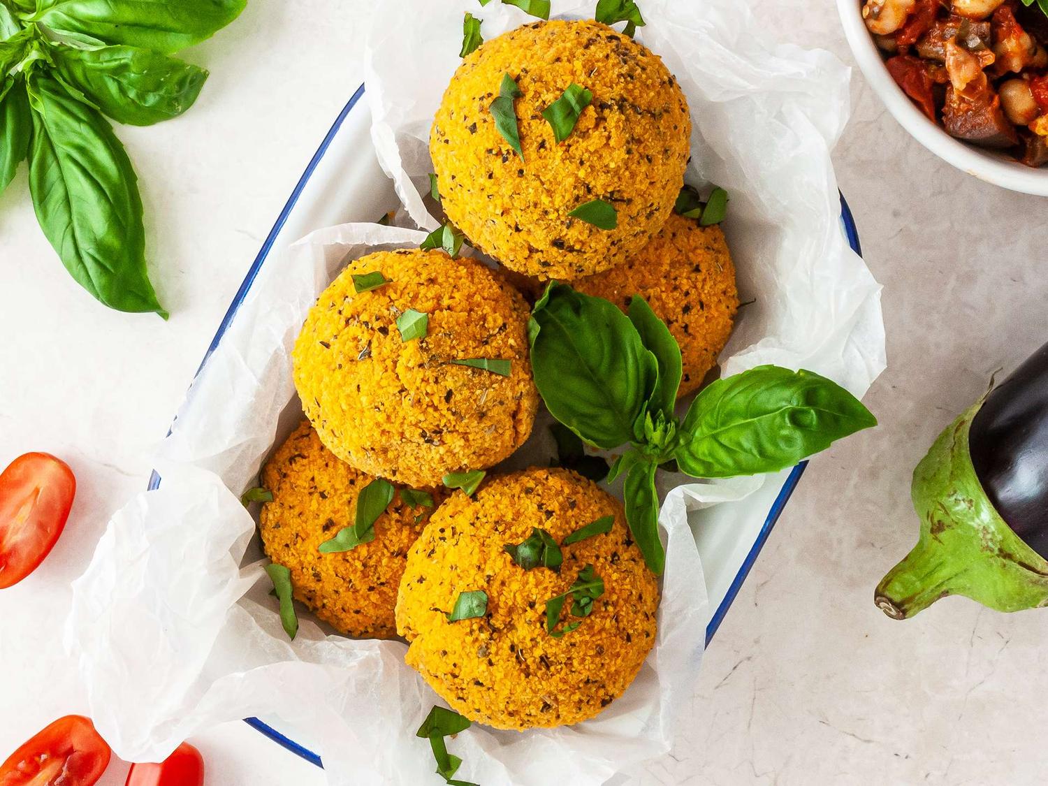 Vegetarian Arancini Cakes - Gluten Free (Box of 5)