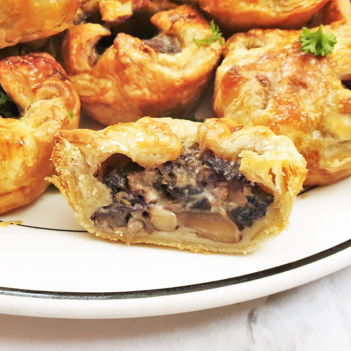 Creamy Mushroom Parcels (Box of 10)