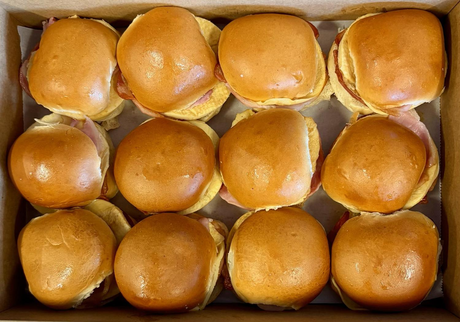 Bacon & Egg Sliders (Box of 12)