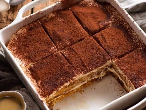 Tiramisu Tray