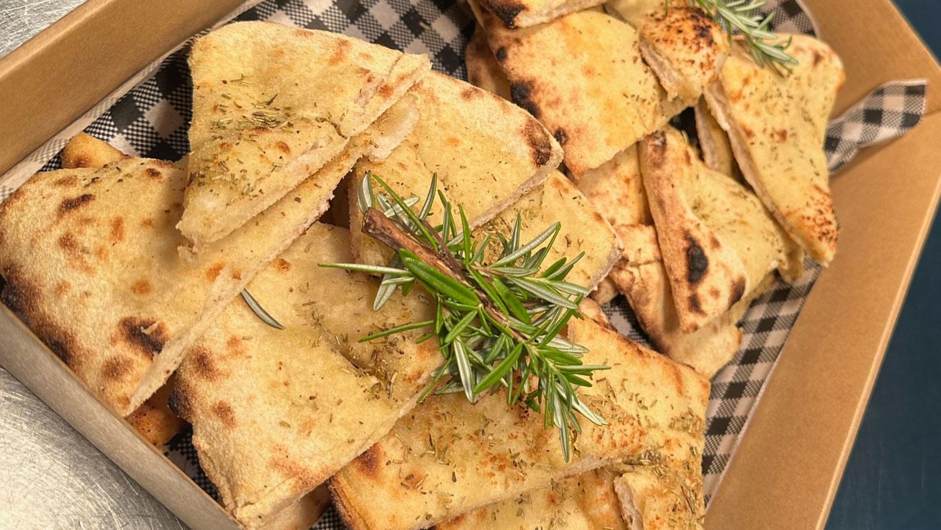 Garlic Focaccia Bread Tray