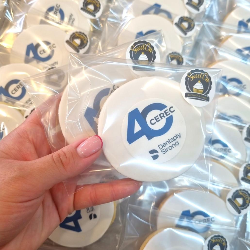 MEDIUM: Branded Cookies 7.5cm (12 Pack)