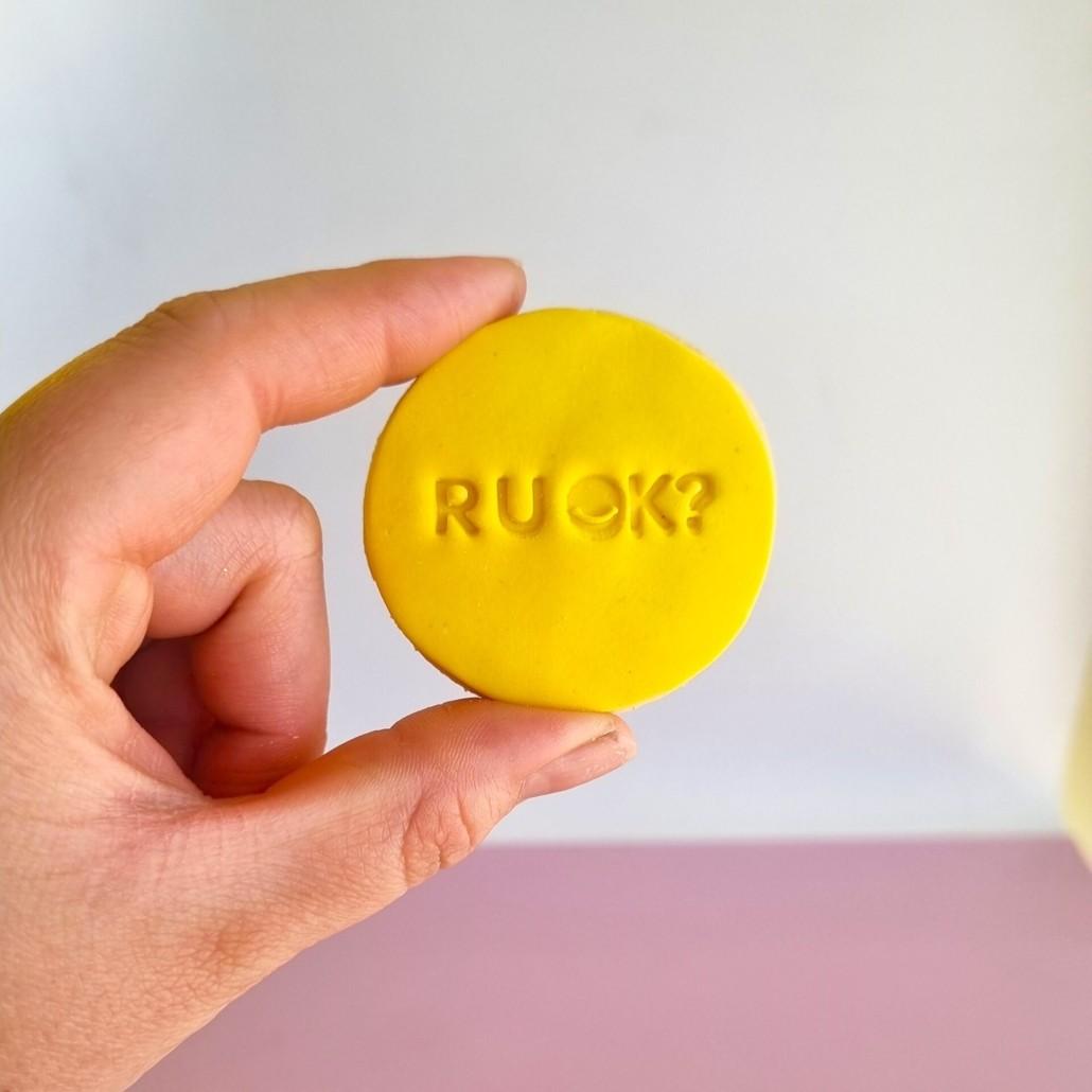 SMALL: Are You Okay? Day Cookies - 5cm (12 Pack)