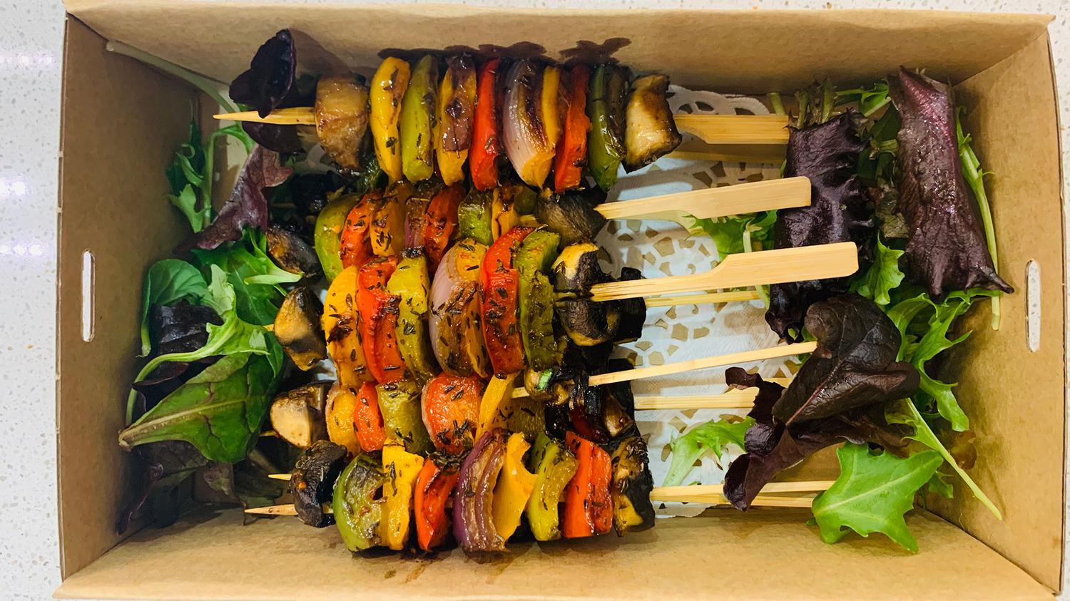 Mediterranean Gourmet Vegetables Skewer