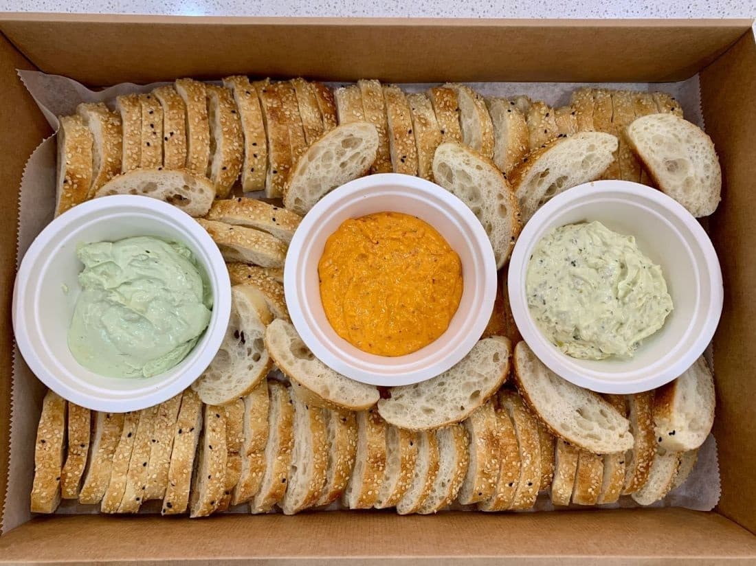 Turkish Bread and Dip