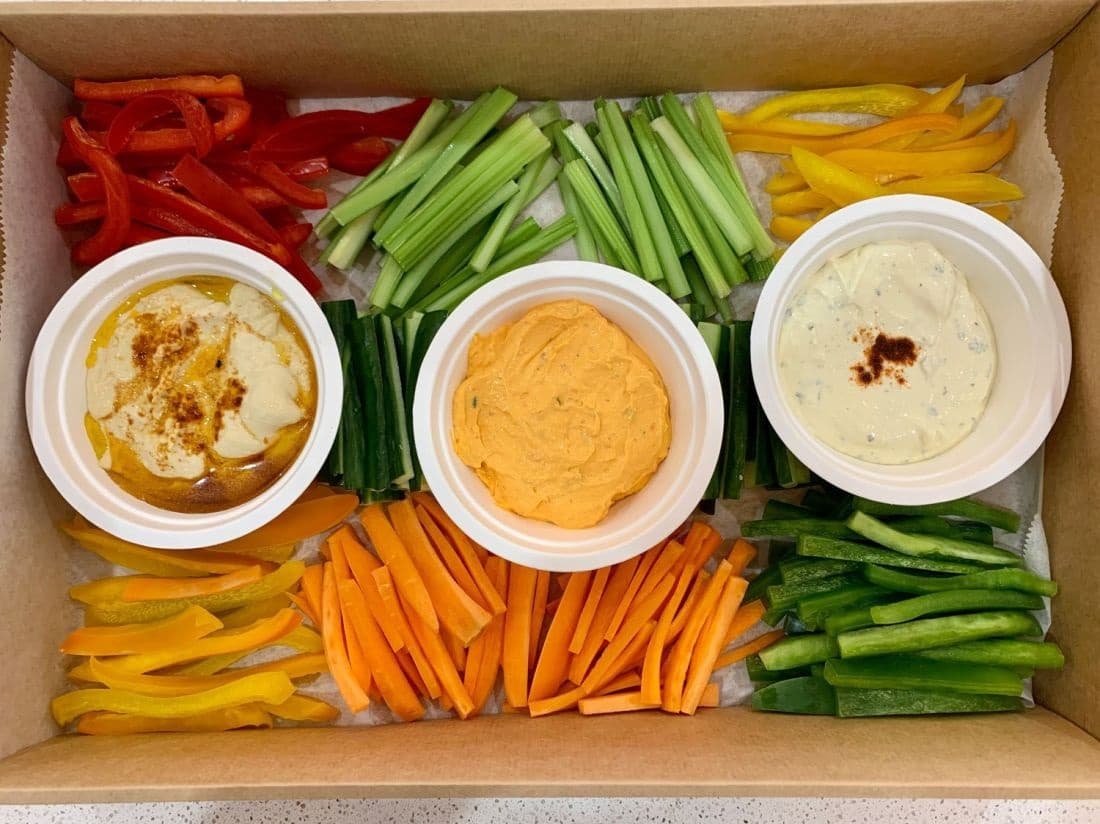 Vegetable Crudités and Dip