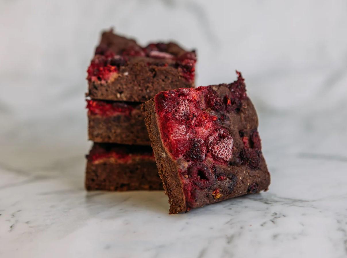 Choc Raspberry Brownies Box (Box of 8)