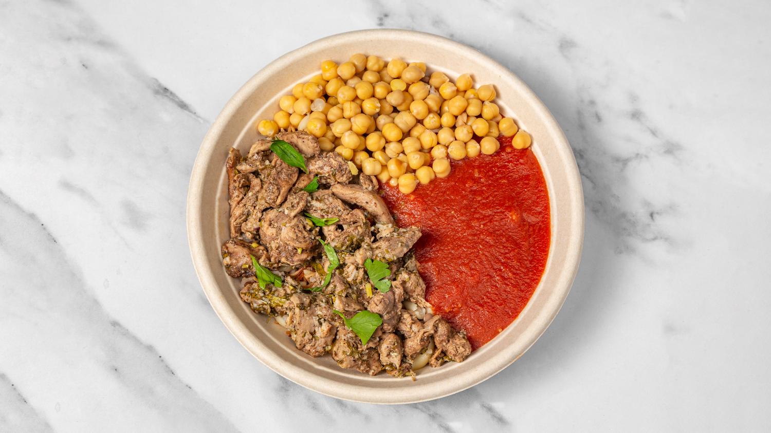 Chermoula Chicken Koshari