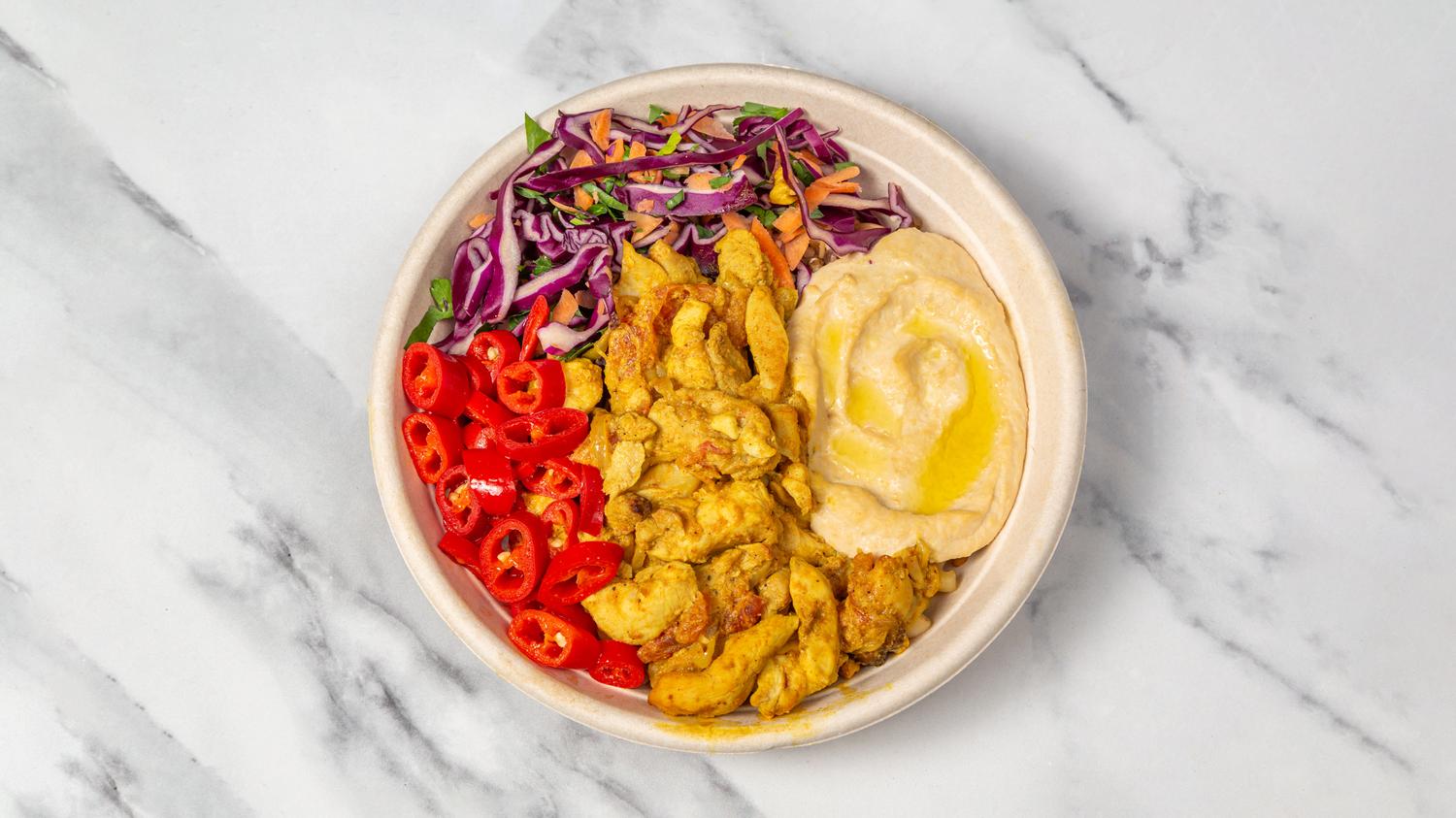 Shawarma Chicken Koshari