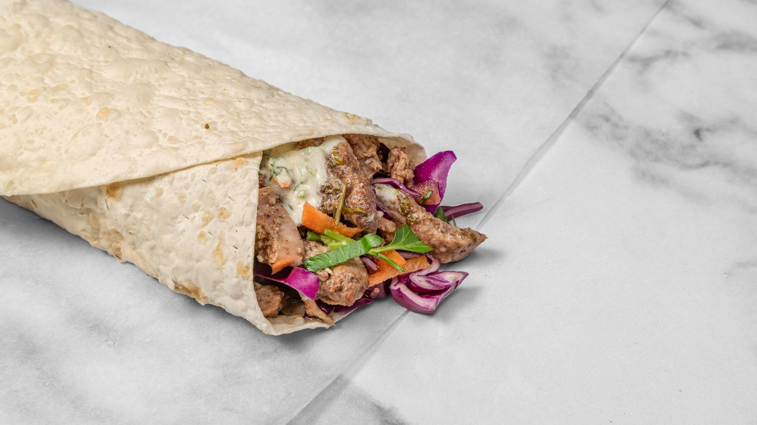 Labna Chicken Wrap