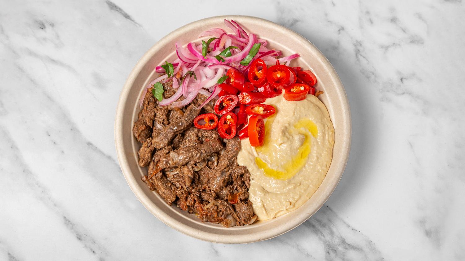 Beef Shawarma Koshari Bowl
