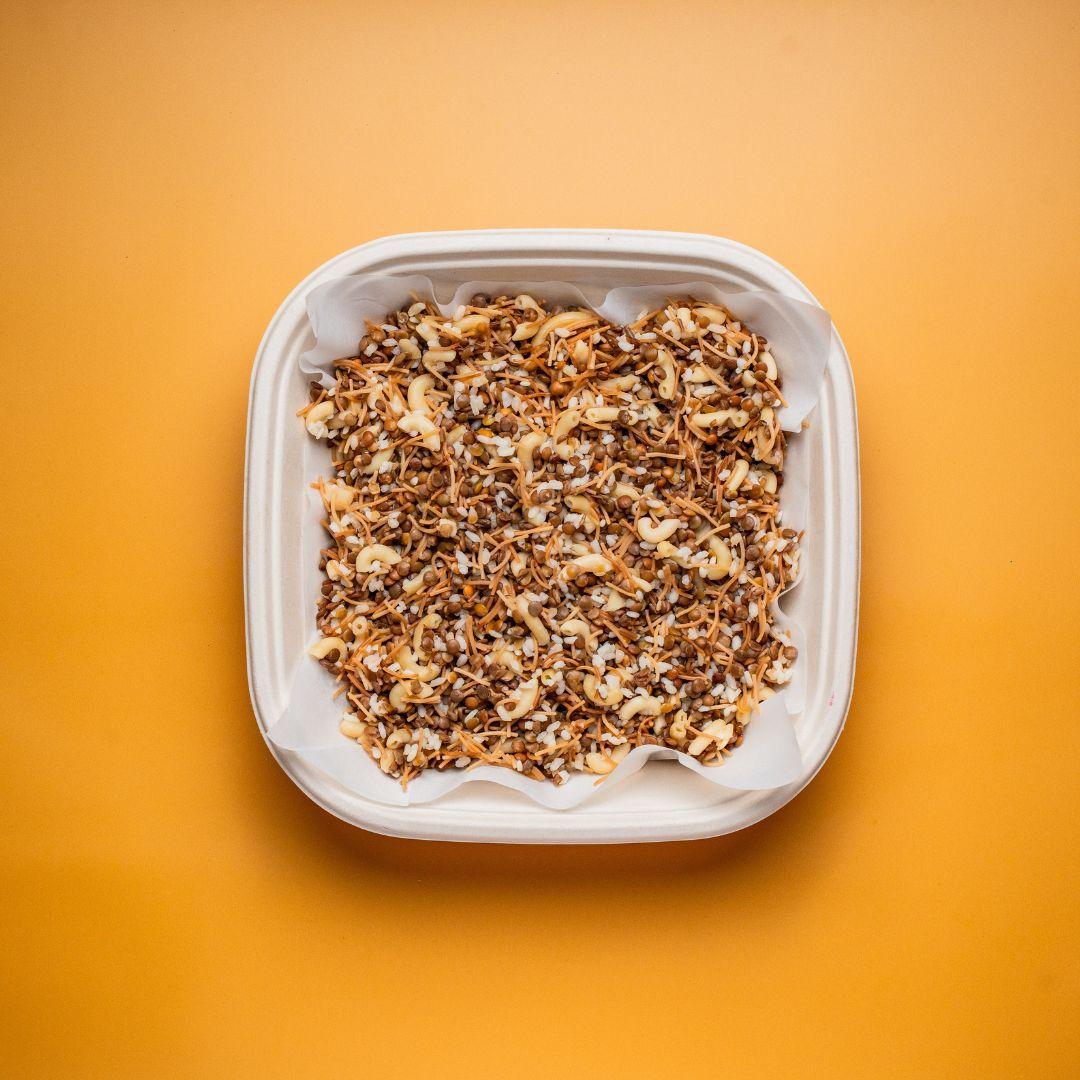 Classic Koshari Base Platter