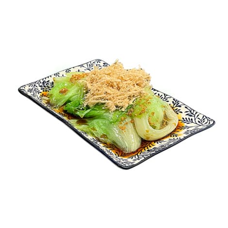 Iceberg Lettuce with Chicken Floss