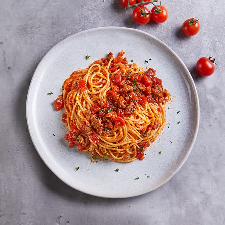 Marinara Pasta with Choice of Meat