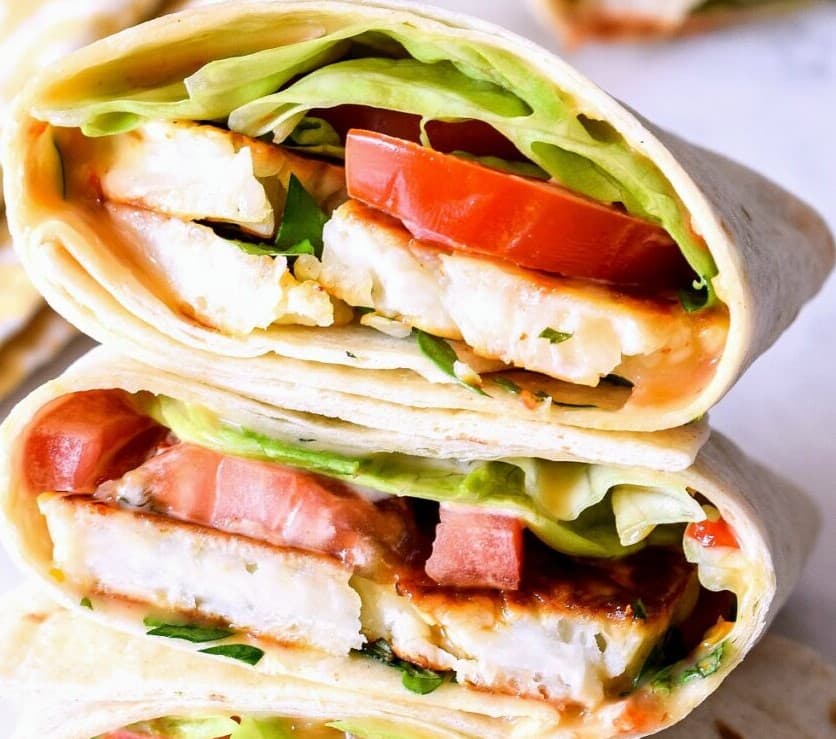 Halloumi Wrap  