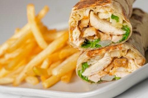 Chicken Shawarma with Fries