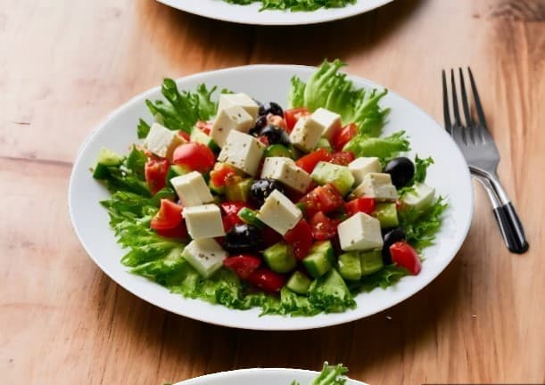 Halloumi Cheese Salad 