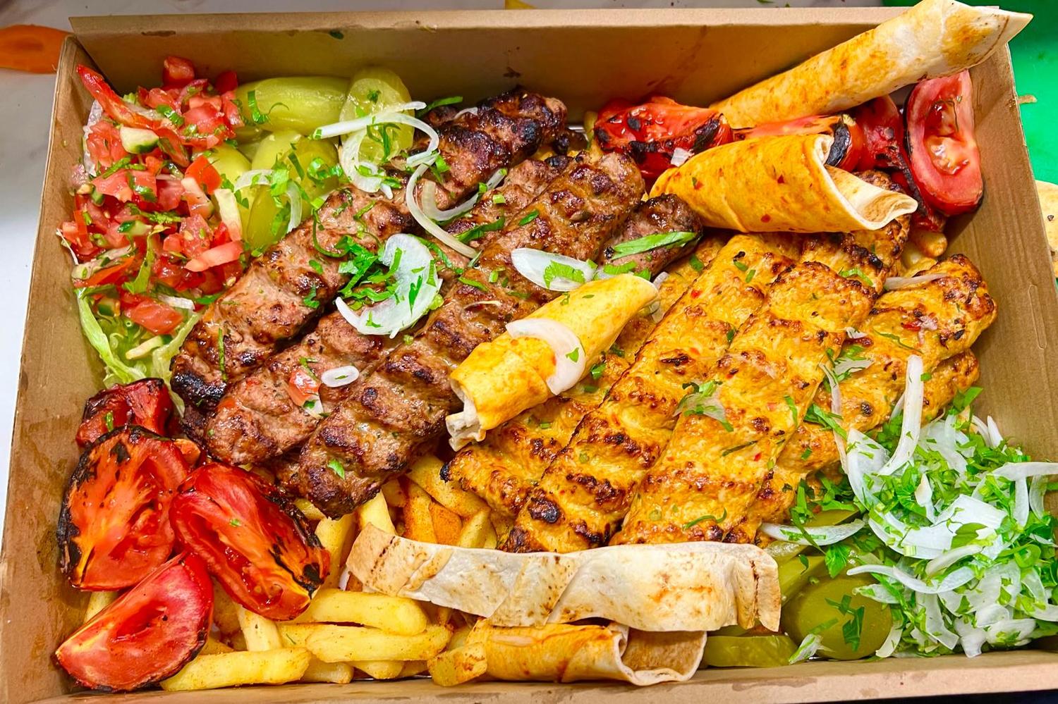 Mix Kebab Platter 6 person